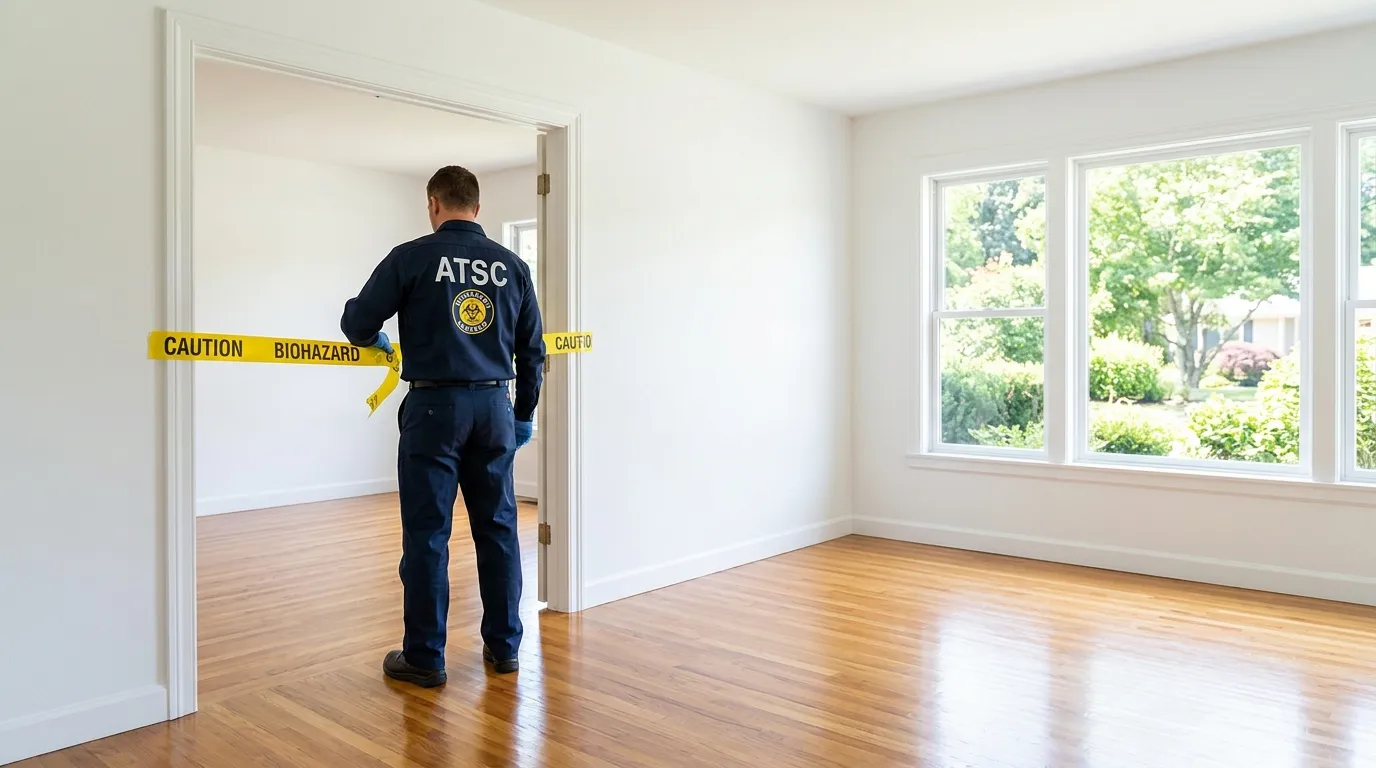 Certified biohazard cleanup crew performing Decomposition Cleanup in Pupukea